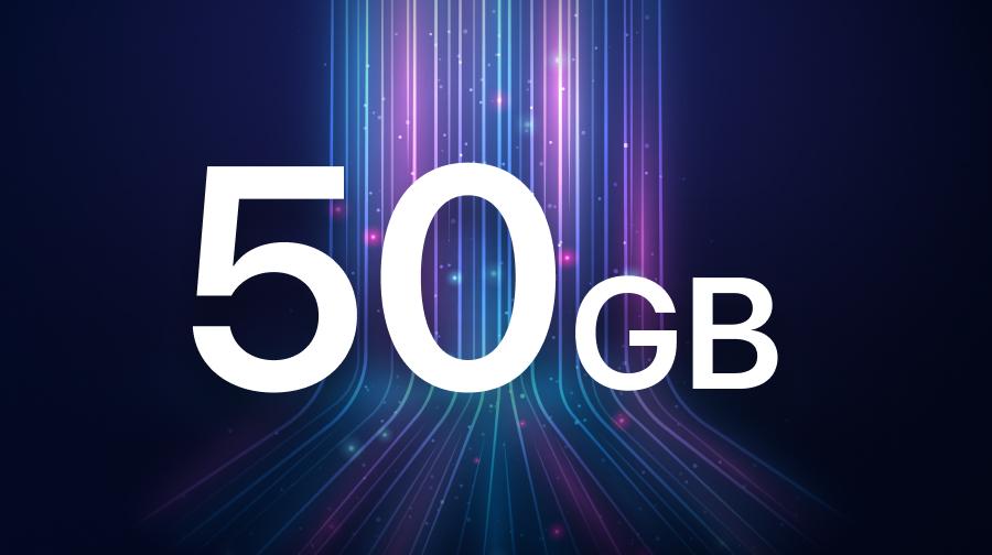 50GB for Under $1!